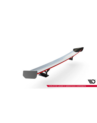 Spoiler in carbonio  V.2 + LED Audi A5 / A5 S-Line / S5 / RS5 Coupe F5 / F5 Facelift (Cod. M-CF-AU-S