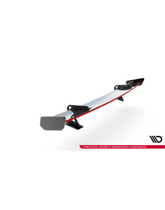 Spoiler in carbonio con supporto superiore + LED Audi A5 / A5 S-Line / S5 / RS5 Coupe F5 / F5 Faceli