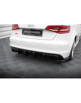 Sottoparaurti posteriore Audi A3 S-Line Sportback 8V (Version with single scarico tips on one side) 