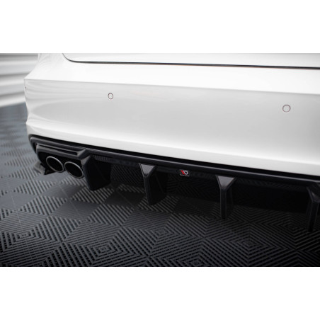 Sottoparaurti posteriore Audi A3 S-Line Sportback 8V (Version with dual scaricos tips on one side) (