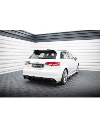 Sottoparaurti posteriore Audi A3 S-Line Sportback 8V (Version with dual scaricos tips on one side) (