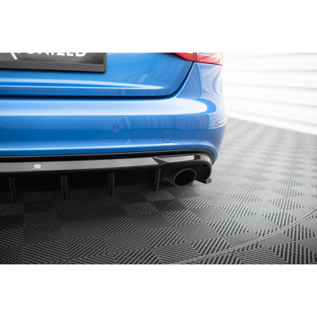 Sottoparaurti posteriore Audi A4 S-Line berlina / Avant B8 (Version with single scarico tips on both