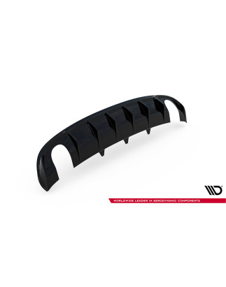 Sottoparaurti posteriore Audi A4 S-Line berlina / Avant B8 (Version with single scarico tips on both