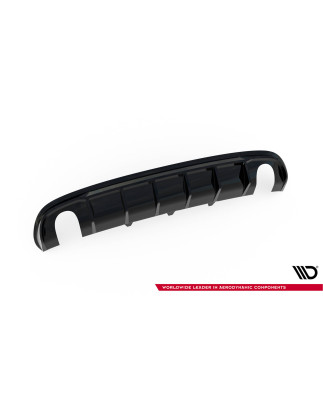 Sottoparaurti posteriore Audi A4 S-Line berlina / Avant B8 (Version with single scarico tips on both
