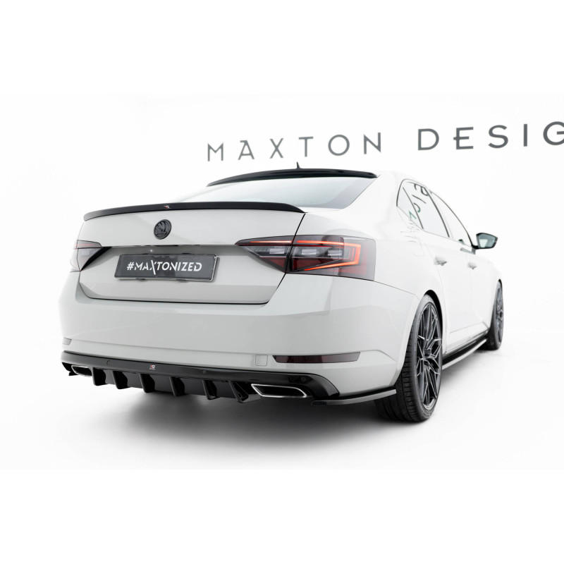 Sottoparaurti posteriore Skoda Superb Liftback / Combi Mk3 (Cod. M-SK-SU-3-RS2G+RS2RG)