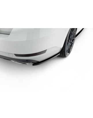 Splitters posteriori laterali V.2 Skoda Superb Liftback / Combi Mk3 (Cod. M-SK-SU-3-RSD2G)