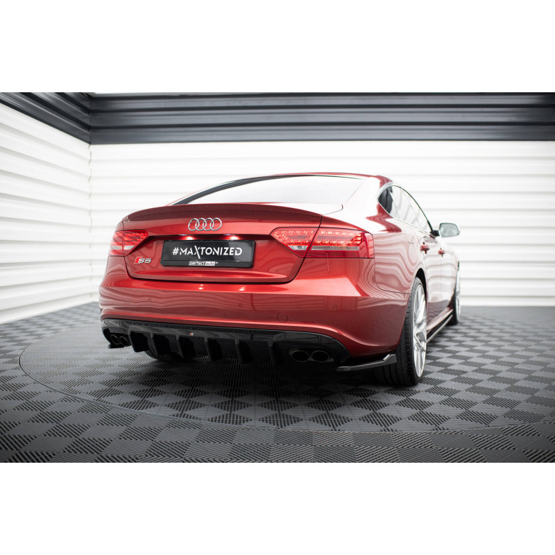 Sottoparaurti posteriore Audi S5 Sportback 8T  (Cod. M-AU-S5-1-SB-RS1GOO_OO)