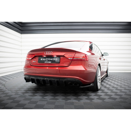 Sottoparaurti posteriore Audi S5 Sportback 8T  (Cod. M-AU-S5-1-SB-RS1GOO_OO)