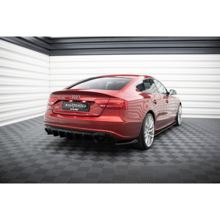 Splitters posteriori laterali Audi S5 / A5 S-Line Sportback 8T (Cod. M-AU-S5-1-SB-RSD1G)