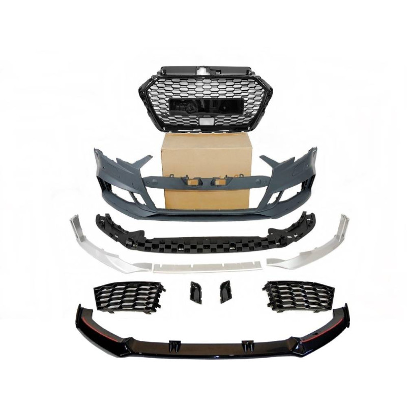Kit Estetico Audi A3 2016-2019 Sportback Look RS3 (Cod. E-TCA021702230233)
