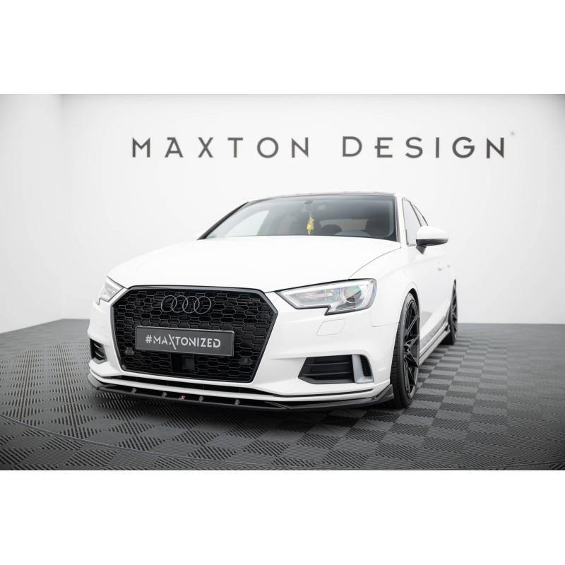 SPLITTER ANTERIORE Audi A3 berlina 8V Facelift (Cod. M-AU-A3-8VF-S-FD1G)