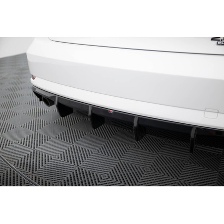 Sottoparaurti posteriore Audi A3 berlina 8V Facelift (Version with single scarico tips on one side) 