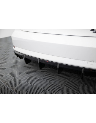 Sottoparaurti posteriore Audi A3 berlina 8V Facelift  (Version with single scarico tips on both side