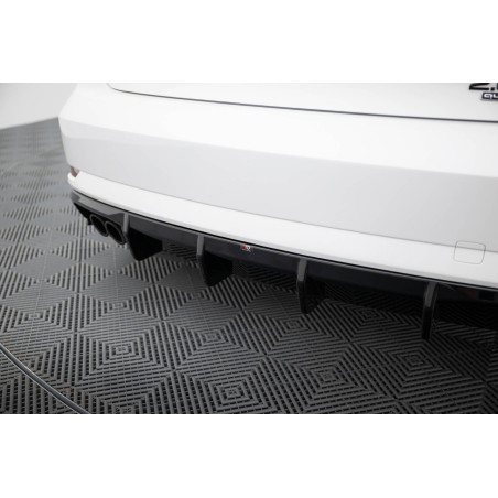 Sottoparaurti posteriore Audi A3 berlina 8V Facelift (Version with dual scarico tips on one side) (C