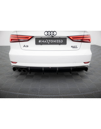 Sottoparaurti posteriore Audi A3 berlina 8V Facelift (Version with dual scarico tips on one side) (C