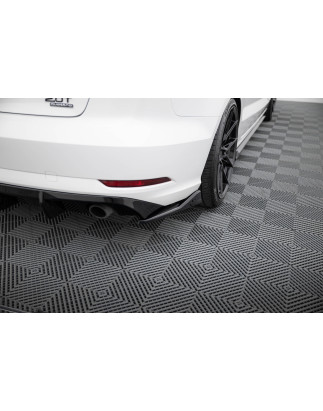 Splitters posteriori laterali V.2 Audi A3 berlina 8V Facelift (Cod. M-AU-A3-8VF-S-RSD2G)