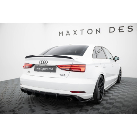 Splitters posteriori laterali V.2 Audi A3 berlina 8V Facelift (Cod. M-AU-A3-8VF-S-RSD2G)