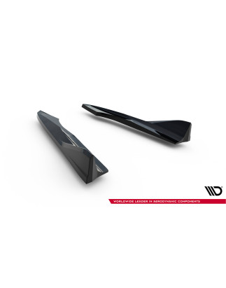 Splitters posteriori laterali V.2 Audi A3 berlina 8V Facelift (Cod. M-AU-A3-8VF-S-RSD2G)