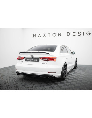 Splitters posteriori laterali V.1 Audi A3 berlina 8V Facelift (Cod. M-AU-A3-8VF-S-RSD1G)