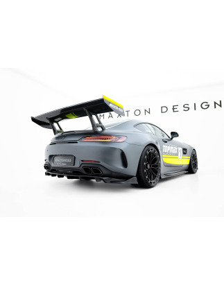 Splitter posteriore (con barre verticali) Mercedes-AMG GT C C190 Facelift (Cod. M-ME-AMG-GTC-1F-RD1G