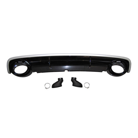 Diffusore Posteriore Audi A6 Sedan / Avant C6 2004-2008 Look RS6 ABS (Cod. E-TCA2018)