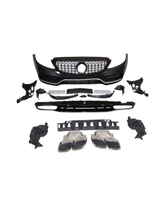Kit Estetico Mercedes W205 2019 4P / SW Look AMG C63 (Cod. E-TCM0209)
