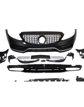 Kit Estetico Mercedes W205 2019 4P / SW Look AMG C63 (Cod. E-TCM0209)