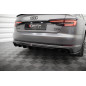 Sottoparaurti posteriore V.1 Audi A4 S-line B9 (Version with single scarico tips on both sides) (Cod