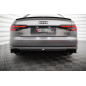 Sottoparaurti posteriore V.1 Audi A4 S-line B9 (Version with single scarico tips on both sides) (Cod