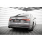 Sottoparaurti posteriore V.1 Audi A4 S-line B9 (Version with single scarico tips on one side) (Cod. 