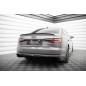 Sottoparaurti posteriore V.1 Audi A4 S-line B9 (Version with dual scarico tips on one side) (Cod. M-