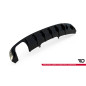 Sottoparaurti posteriore V.1 Audi A4 S-line B9 (Version with dual scarico tips on one side) (Cod. M-