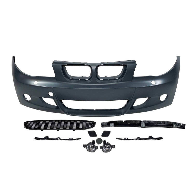Paraurti Anteriori BMW E87/ E81/E82/E88 Look M 05-11 Fendinebbia (Cod. E-TCB62080129)