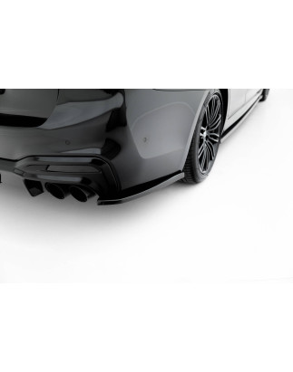 Splitters posteriori laterali BMW M550i berlina G30  (Cod. M-BM-5-G30-M550-RSD1G)