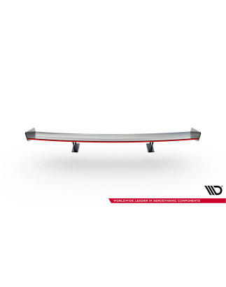 Spoiler in carbonio  + LED Chevrolet Camaro SS Mk6 Facelift (Cod. M-CF-CH-CA-6F-SS-WING5-INT-245-P+L