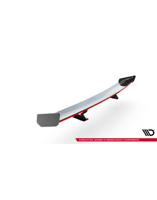 Spoiler in carbonio  + LED Chevrolet Camaro SS Mk6 Facelift (Cod. M-CF-CH-CA-6F-SS-WING5-INT-245-P+L