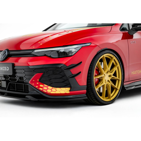 paraurti anteriore Wings (Canards) Volkswagen Golf GTI Clubsport Mk8 Facelift (Cod. M-VW-GO-8F-GTI-C