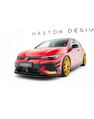 SPLITTER ANTERIORE V.2 Volkswagen Golf GTI Clubsport Mk8 Facelift (Cod. M-VW-GO-8F-GTI-CS-FD2G)