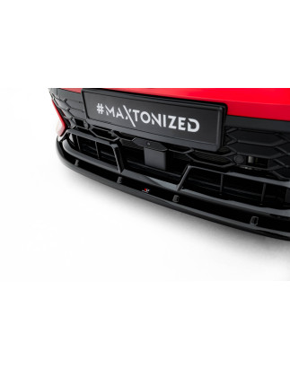 SPLITTER ANTERIORE V.2 Volkswagen Golf GTI Clubsport Mk8 Facelift (Cod. M-VW-GO-8F-GTI-CS-FD2G)