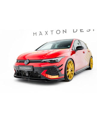 SPLITTER ANTERIORE V.3 Volkswagen Golf GTI Clubsport Mk8 Facelift (Cod. M-VW-GO-8F-GTI-CS-FD3G)