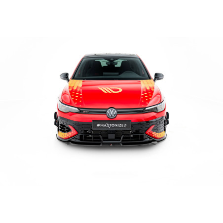SPLITTER ANTERIORE V.3 Volkswagen Golf GTI Clubsport Mk8 Facelift (Cod. M-VW-GO-8F-GTI-CS-FD3G)