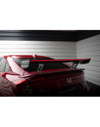 Spoiler in carbonio  + LED Honda Civic SI Mk10 (Cod. M-CF-HO-CI-10-SI-WING5-INT-245-P+LED)
