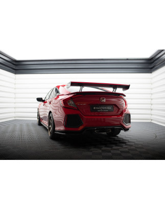 Spoiler in carbonio  + LED Honda Civic SI Mk10 (Cod. M-CF-HO-CI-10-SI-WING5-INT-245-P+LED)