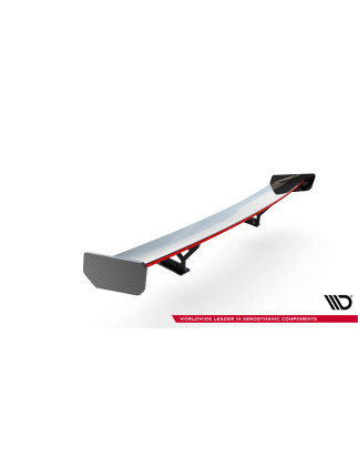Spoiler in carbonio  + LED Honda Civic SI Mk10 (Cod. M-CF-HO-CI-10-SI-WING5-INT-245-P+LED)