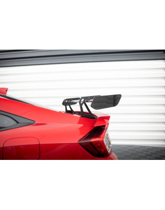 Spoiler in carbonio con supporto superiore  Honda Civic SI Mk10 (Cod. M-CF-HO-CI-10-SI-WING5-UPP-245