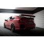 Spoiler in carbonio con supporto superiore + LED Honda Civic SI Mk10 (Cod. M-CF-HO-CI-10-SI-WING5-UP