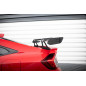 Spoiler in carbonio con supporto superiore + LED Honda Civic SI Mk10 (Cod. M-CF-HO-CI-10-SI-WING5-UP