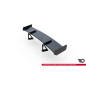Spoiler in carbonio con supporto superiore + LED Honda Civic SI Mk10 (Cod. M-CF-HO-CI-10-SI-WING5-UP