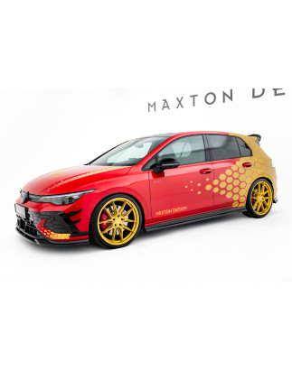 Splitters Set V.1 Volkswagen Golf GTI Clubsport Mk8 Facelift (Cod. M-VW-GO-8F-GTI-CS-SET1)