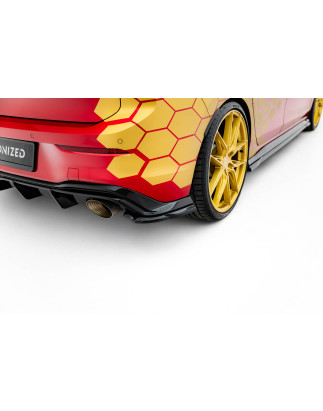 Splitters Set V.1 Volkswagen Golf GTI Clubsport Mk8 Facelift (Cod. M-VW-GO-8F-GTI-CS-SET1)